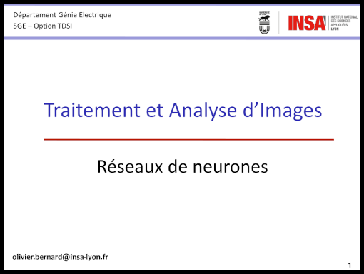 Teaching neural network