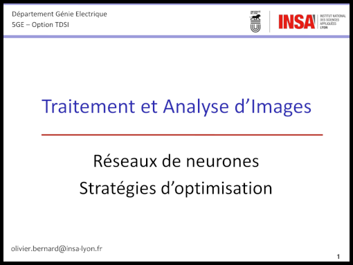 Teaching optimization