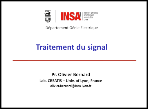 Teaching signal modeling